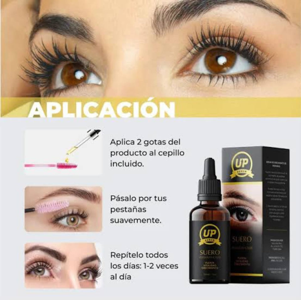 Serum Up para pestañas y cejas