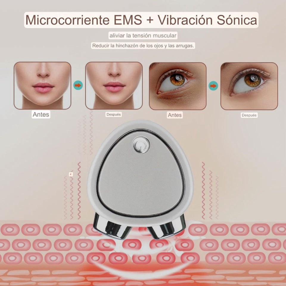 MASAJEADOR FACIAL  VIBRACIÓN SONICA